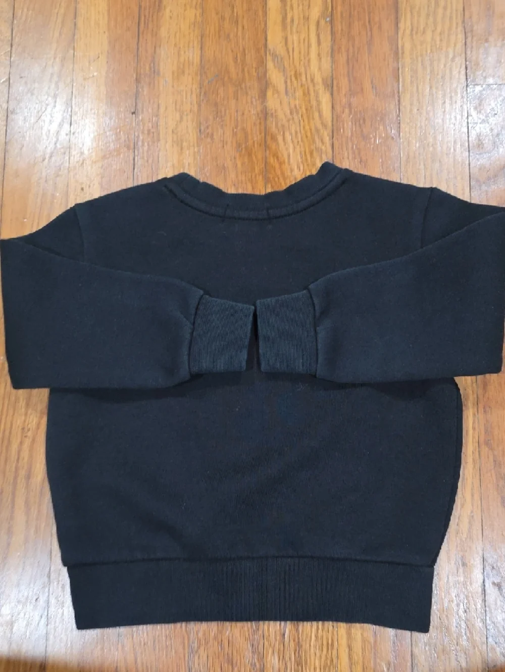 NWOT Polo by Ralph Lauren Black Sweatshirt with Gold Logo Size 3/3T - Picture 5 of 7